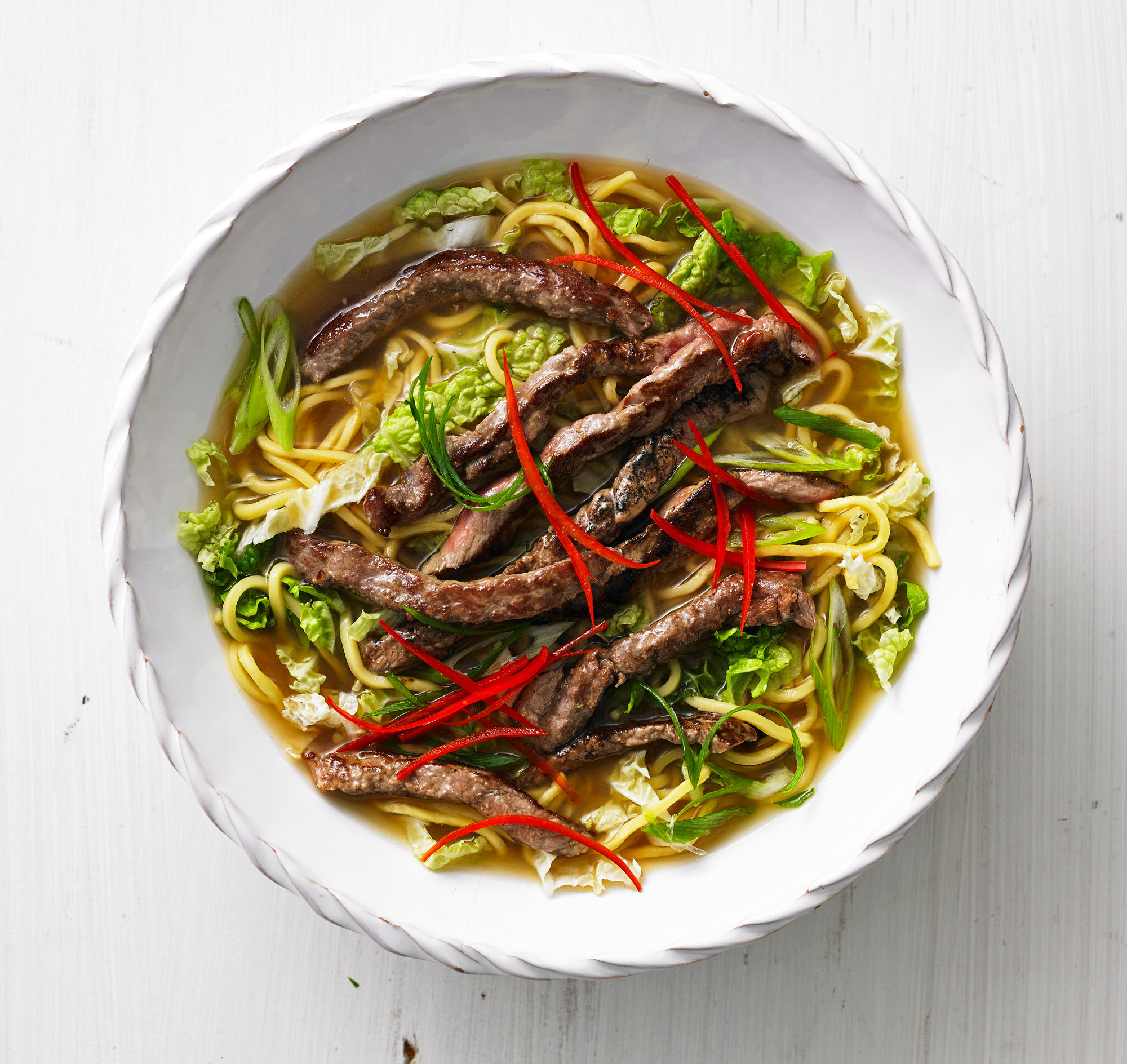 Korean Style Beef and Cabbage Noodles - Torch Publishing - Local News Plus